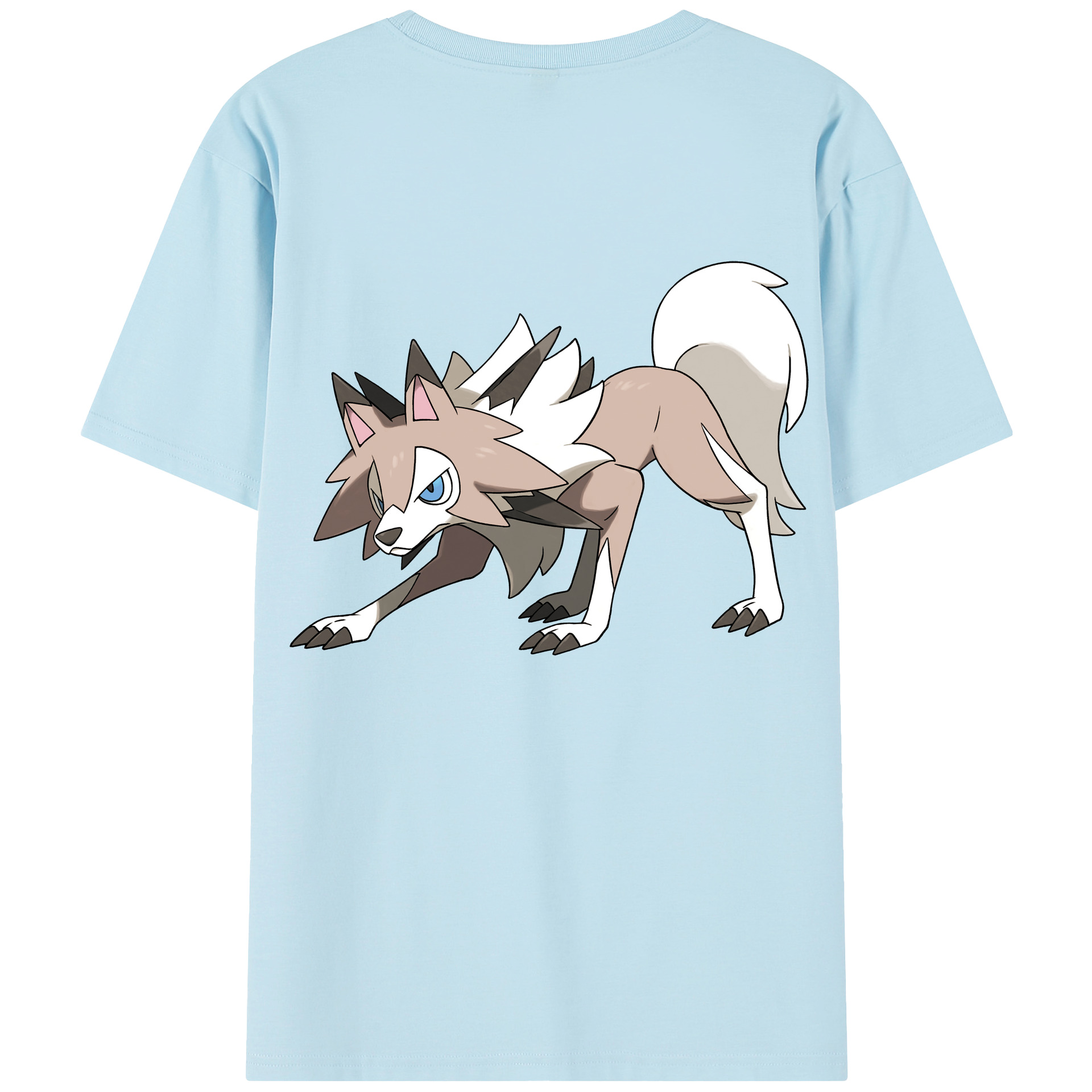 （画像用） ポケットモンスター Pokémon 綿100％半袖Tシャツ（背面プリント）